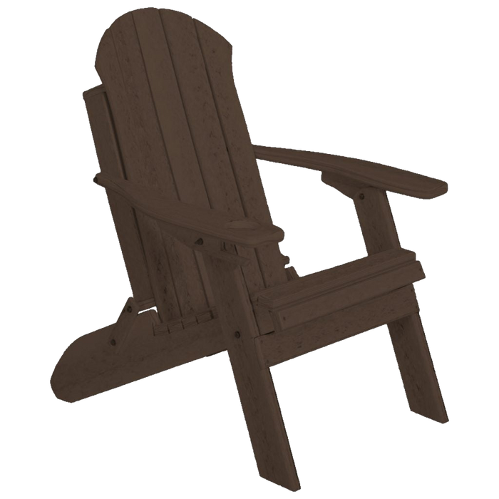 Folding Adirondack Chair with Cup Holder