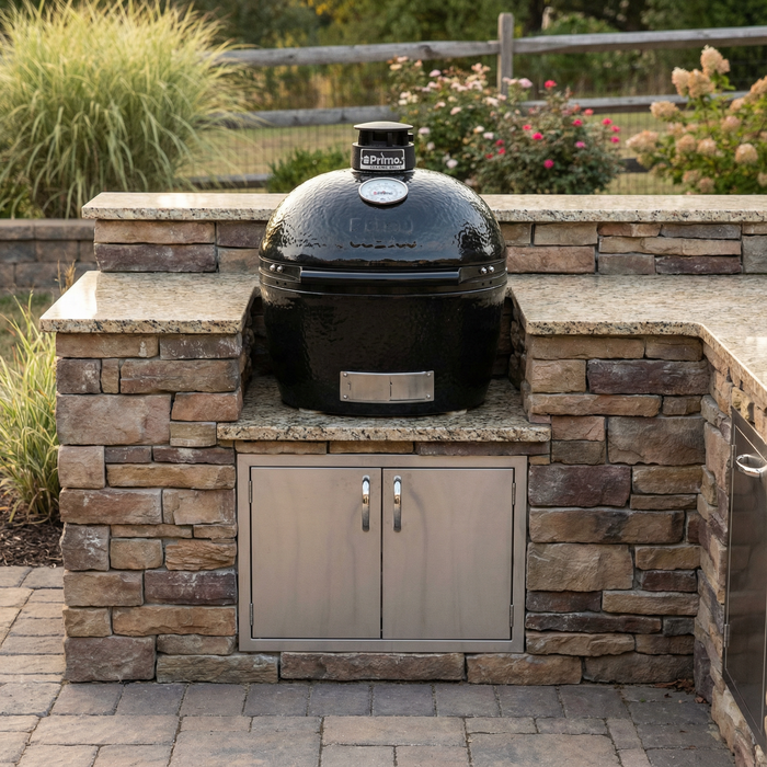 Primo - Oval Junior 200 Ceramic Kamado Grill