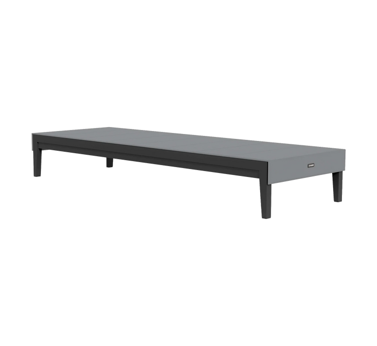 Charcoal Aluminum Outdoor Core Chaise Lounge