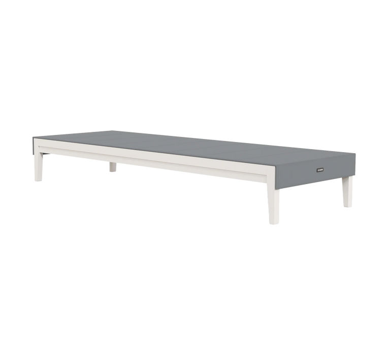 White Aluminum Outdoor Core Chaise Lounge