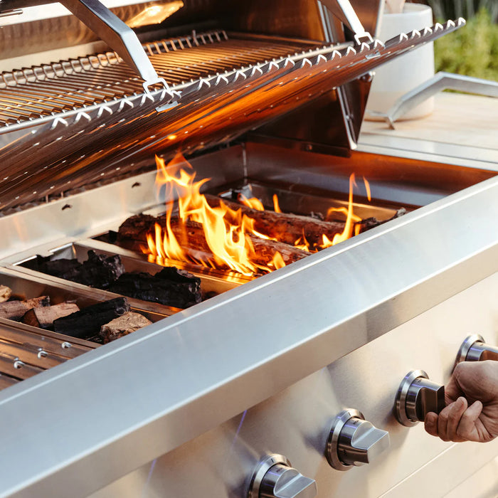 American Made Grills - Encore 36" Freestanding Hybrid Grill