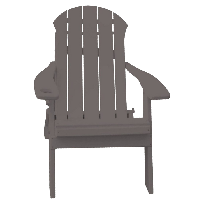 Folding Adirondack Chair with Cup Holder