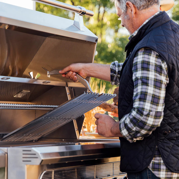 American Made Grills - Muscle 54" Freestanding Hybrid Grill