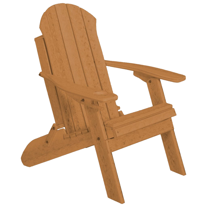 Folding Adirondack Chair with Cup Holder