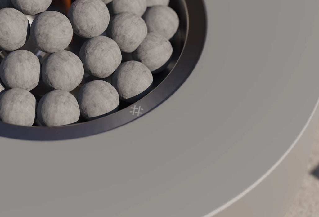 Concrete Fire Pit Table - Round