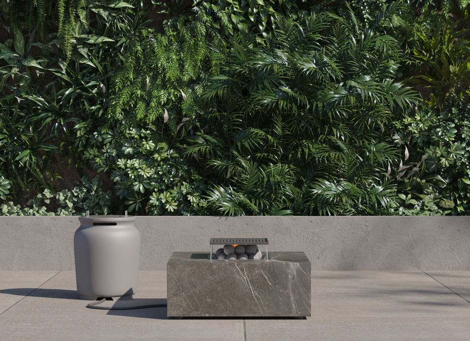 OuterStone Fire Pit Cooking Set + Propane Tank Cover - Square
