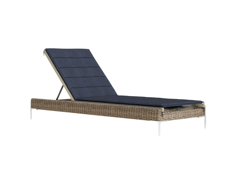 Aluminum or Wicker Chaise Lounge Cushion