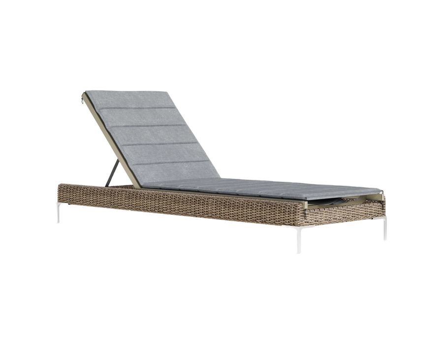 Aluminum or Wicker Chaise Lounge Cushion