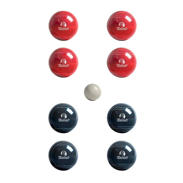 Elakai Premium Resin 107mm Rambler Bocce Set