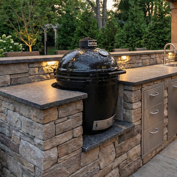 Primo - Round Ceramic Kamado Grill