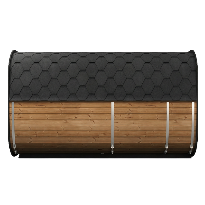 SaunaLife – Cube Series CL12GCP Outdoor Sauna Kit