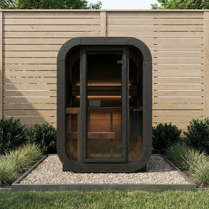 SaunaLife – Cube Series CL3G Outdoor Sauna Kit
