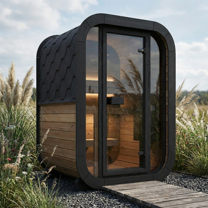 SaunaLife – Cube Series CL3G Outdoor Sauna Kit