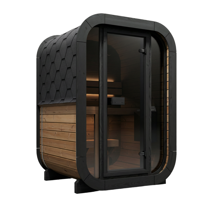 SaunaLife – Cube Series CL3G Outdoor Sauna Kit