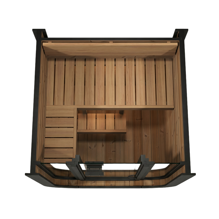 SaunaLife – Cube Series CL3G Outdoor Sauna Kit