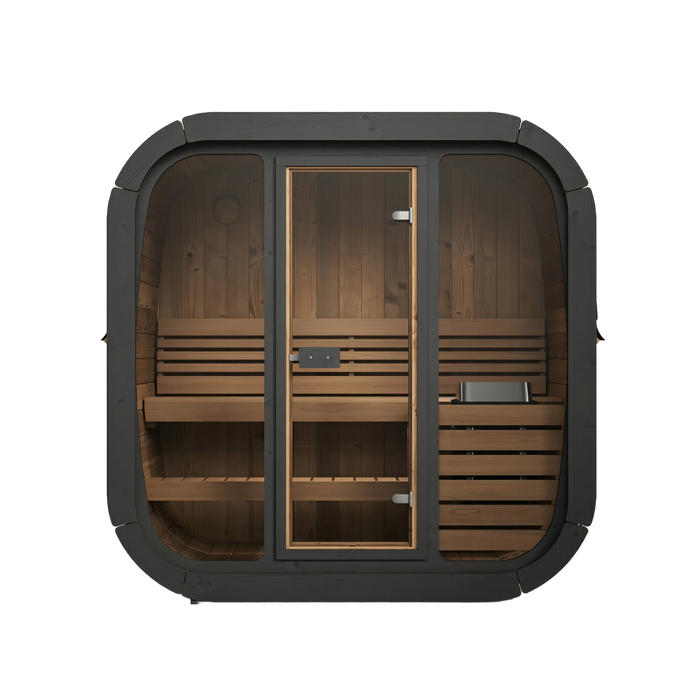 SaunaLife – Cube Series CL4G Outdoor Sauna Kit