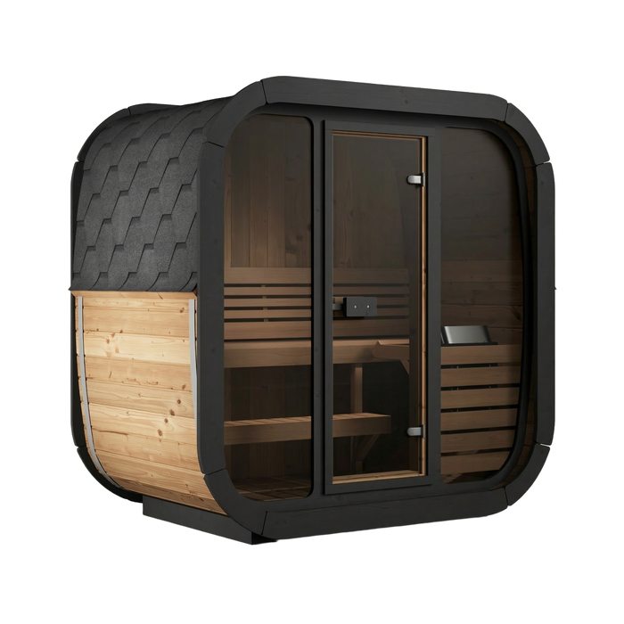 SaunaLife – Cube Series CL4G Outdoor Sauna Kit