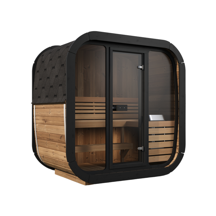 SaunaLife – Cube Series CL4G Outdoor Sauna Kit