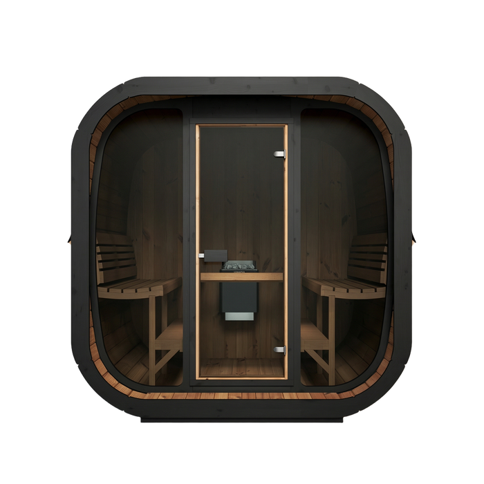 SaunaLife – Cube Series CL7G Outdoor Sauna Kit