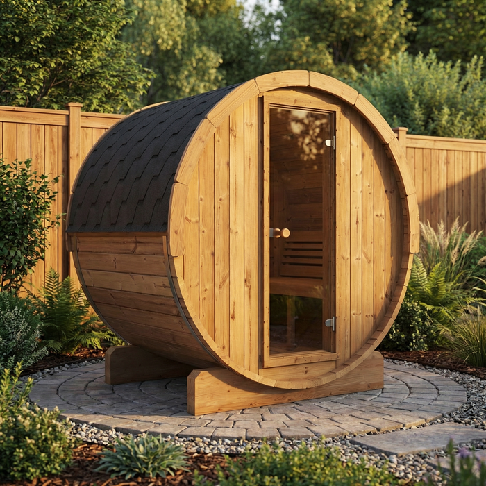 SaunaLife - Ergo Series E6 Barrel Sauna Kit