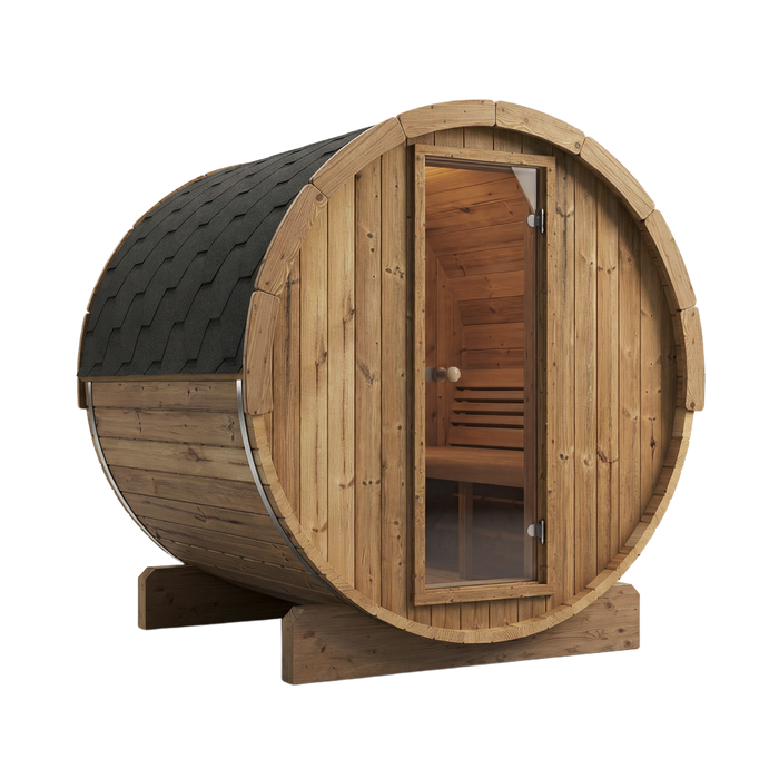 SaunaLife - Ergo Series E7 Barrel Sauna Kit