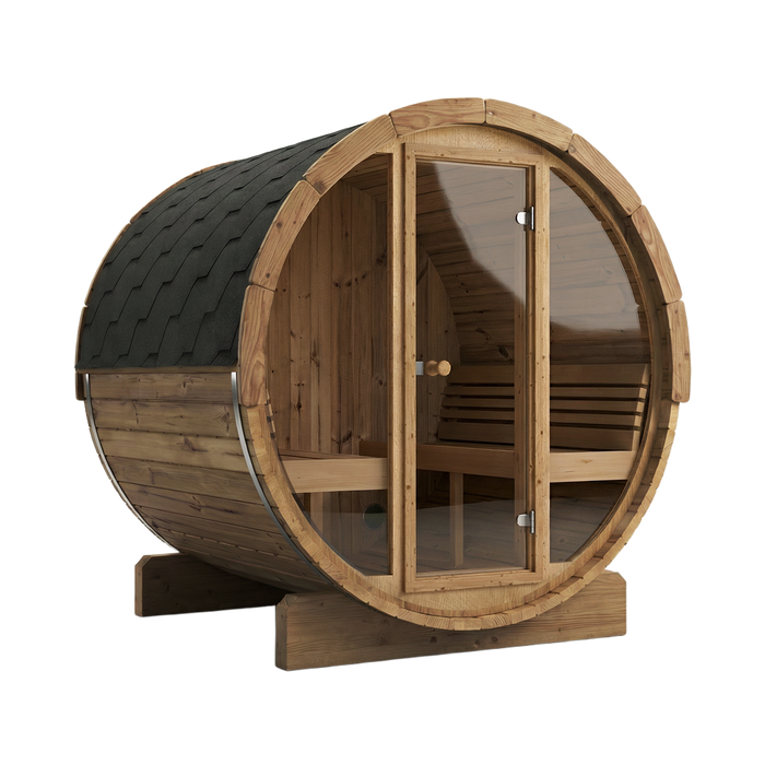 SaunaLife - Ergo Series E7G Barrel Sauna Kit
