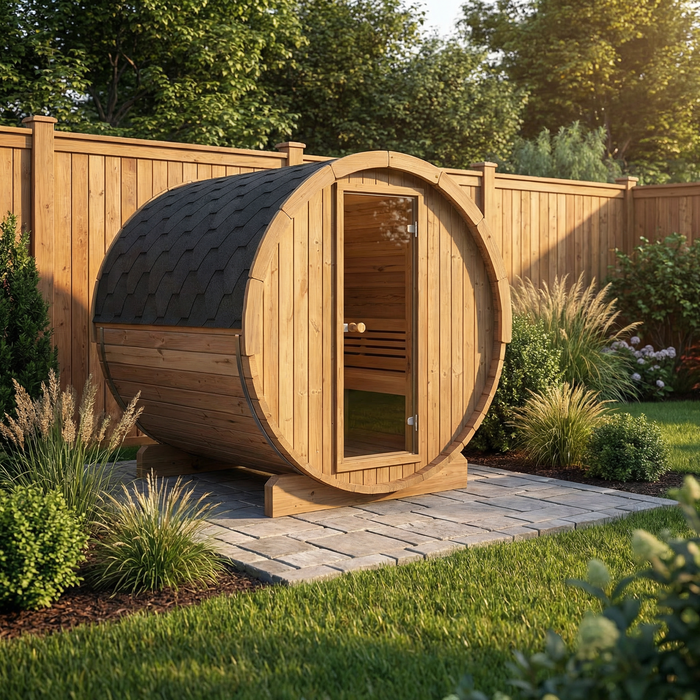 SaunaLife - Ergo Series E8 Barrel Sauna Kit