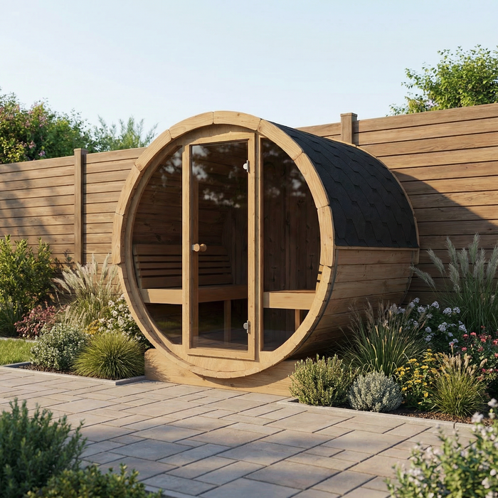 SaunaLife - Ergo Series E8G Barrel Sauna Kit