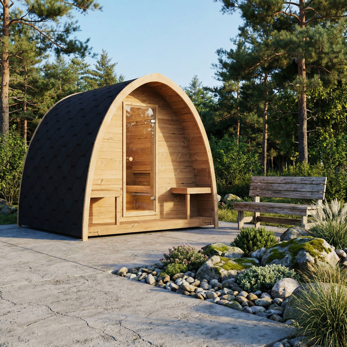 SaunaLife – Garden Series G3 Outdoor Sauna Kit