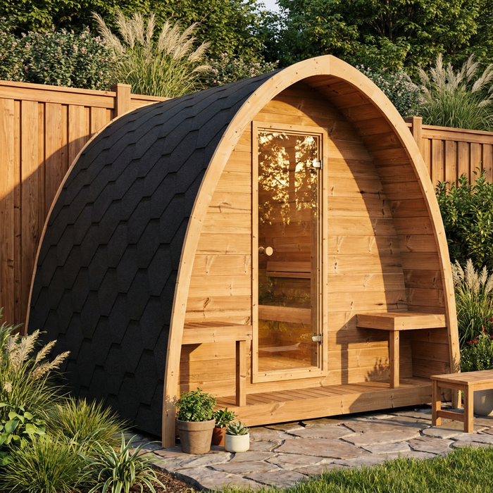 SaunaLife – Garden Series G3 Outdoor Sauna Kit