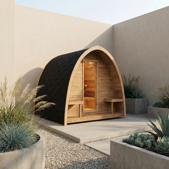 SaunaLife – Garden Series G3 Outdoor Sauna Kit