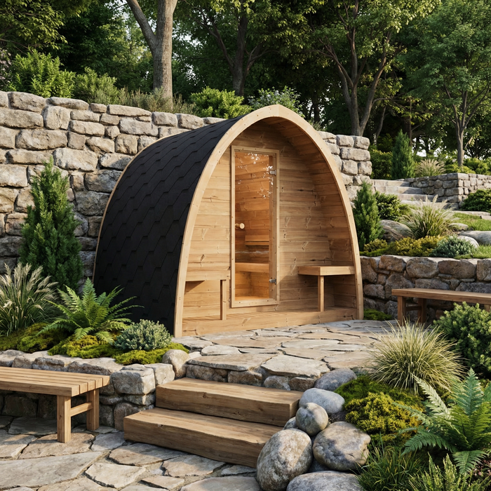 SaunaLife – Garden Series G3 Outdoor Sauna Kit