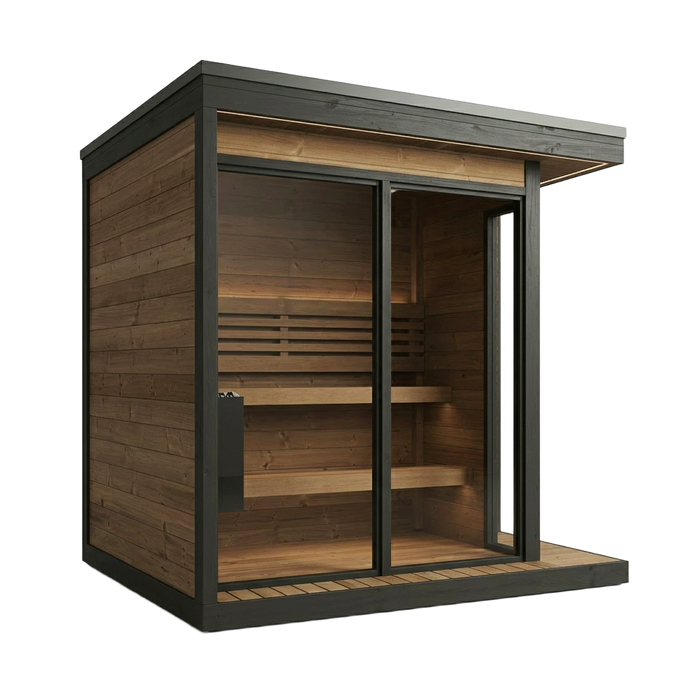 SaunaLife - Garden Luxury Series GL6 Outdoor Sauna Kit