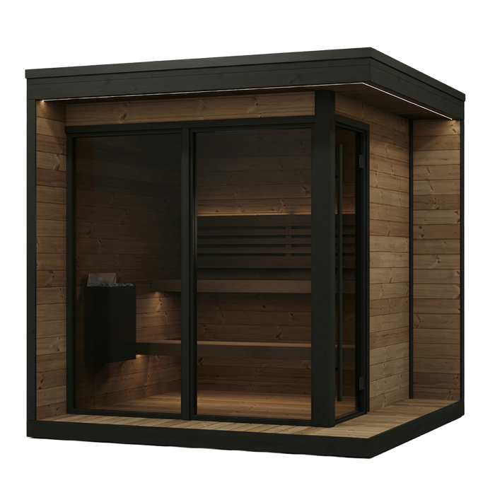 SaunaLife - Garden Luxury Series GL6 Outdoor Sauna Kit