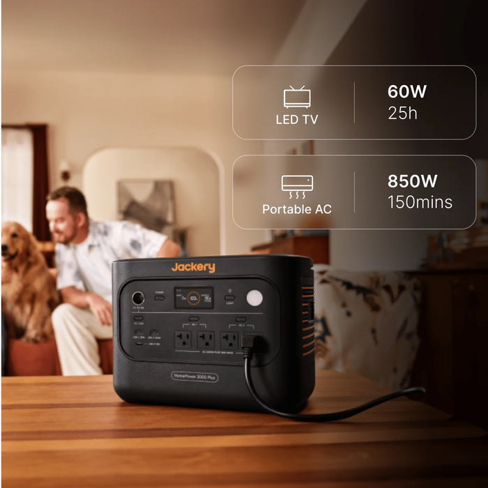 Jackery - HomePower 2000 Plus v2 + 2× 200W Solar Panels