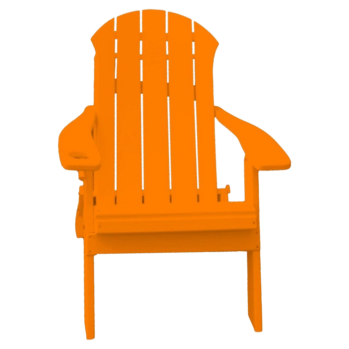 Folding Adirondack Chair with Cup Holder