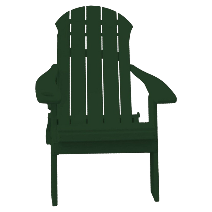 Folding Adirondack Chair with Cup Holder